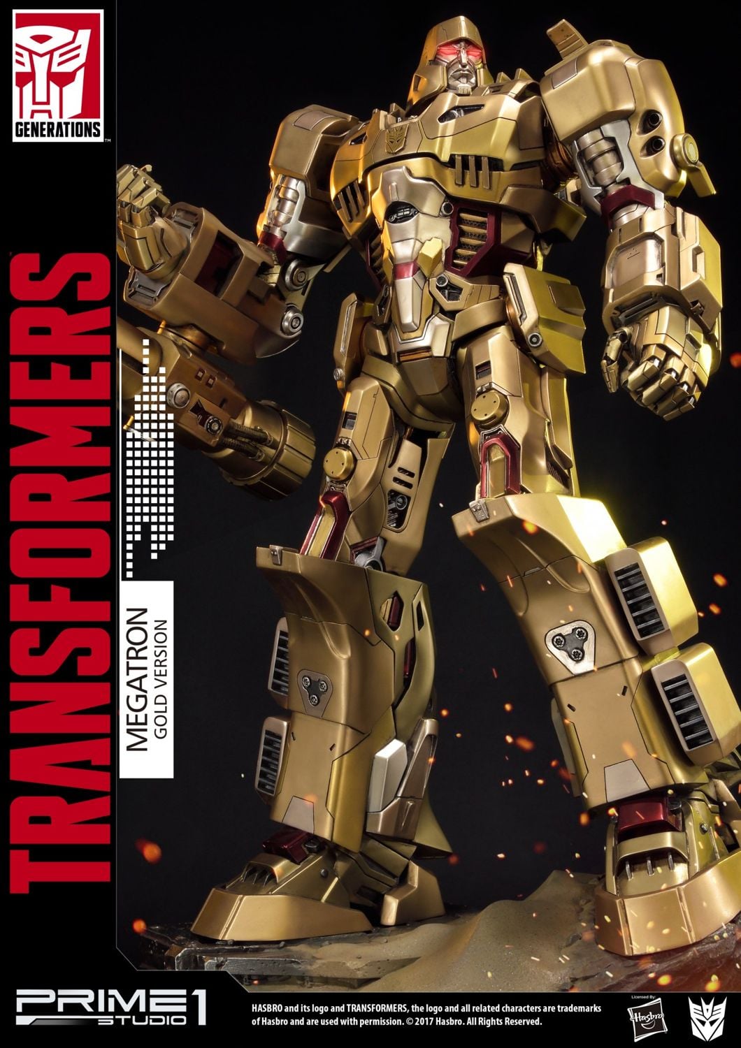 Transformers Generations I Megatron Gold Version image 4