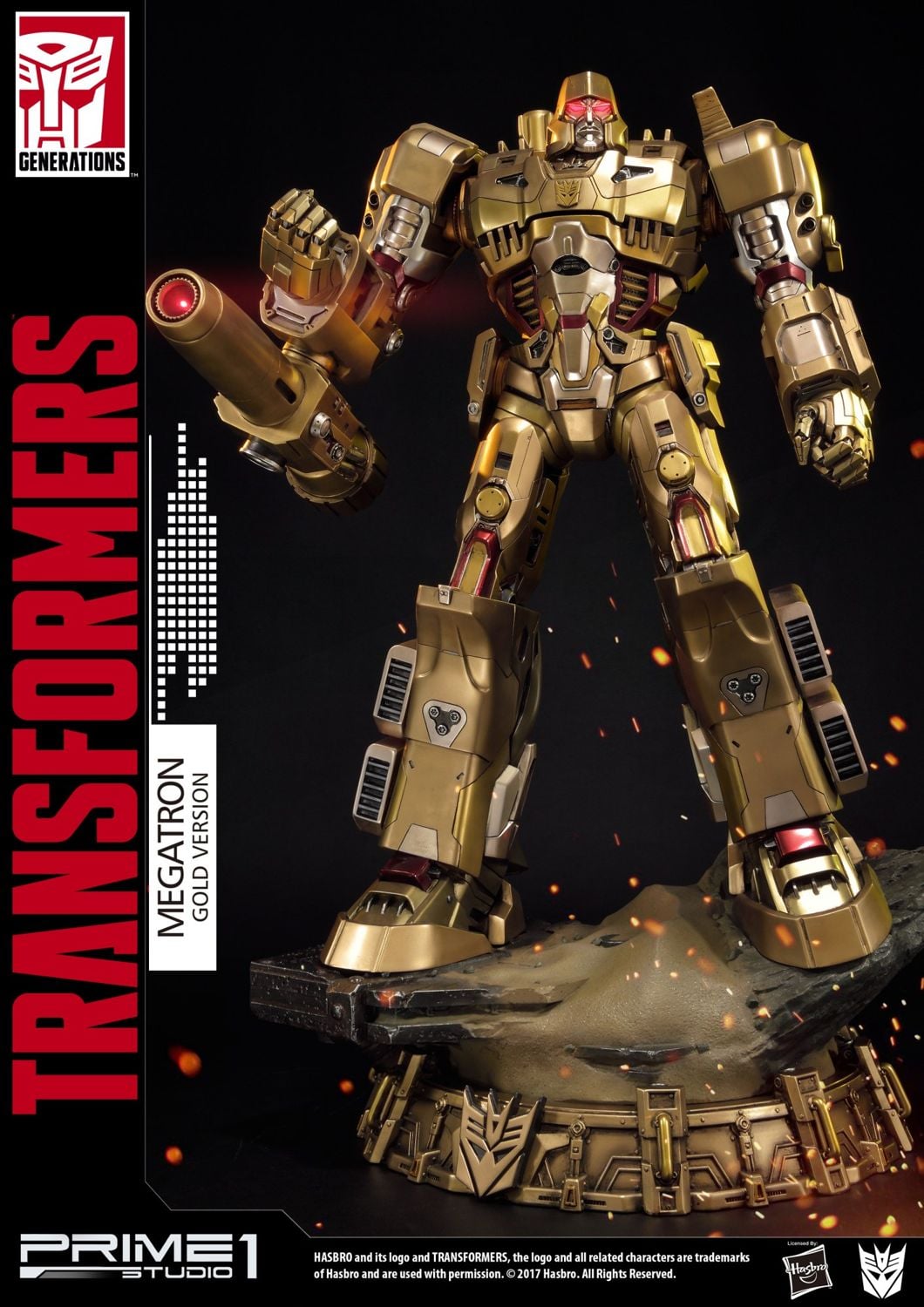 Transformers Generations I Megatron Gold Version image 5