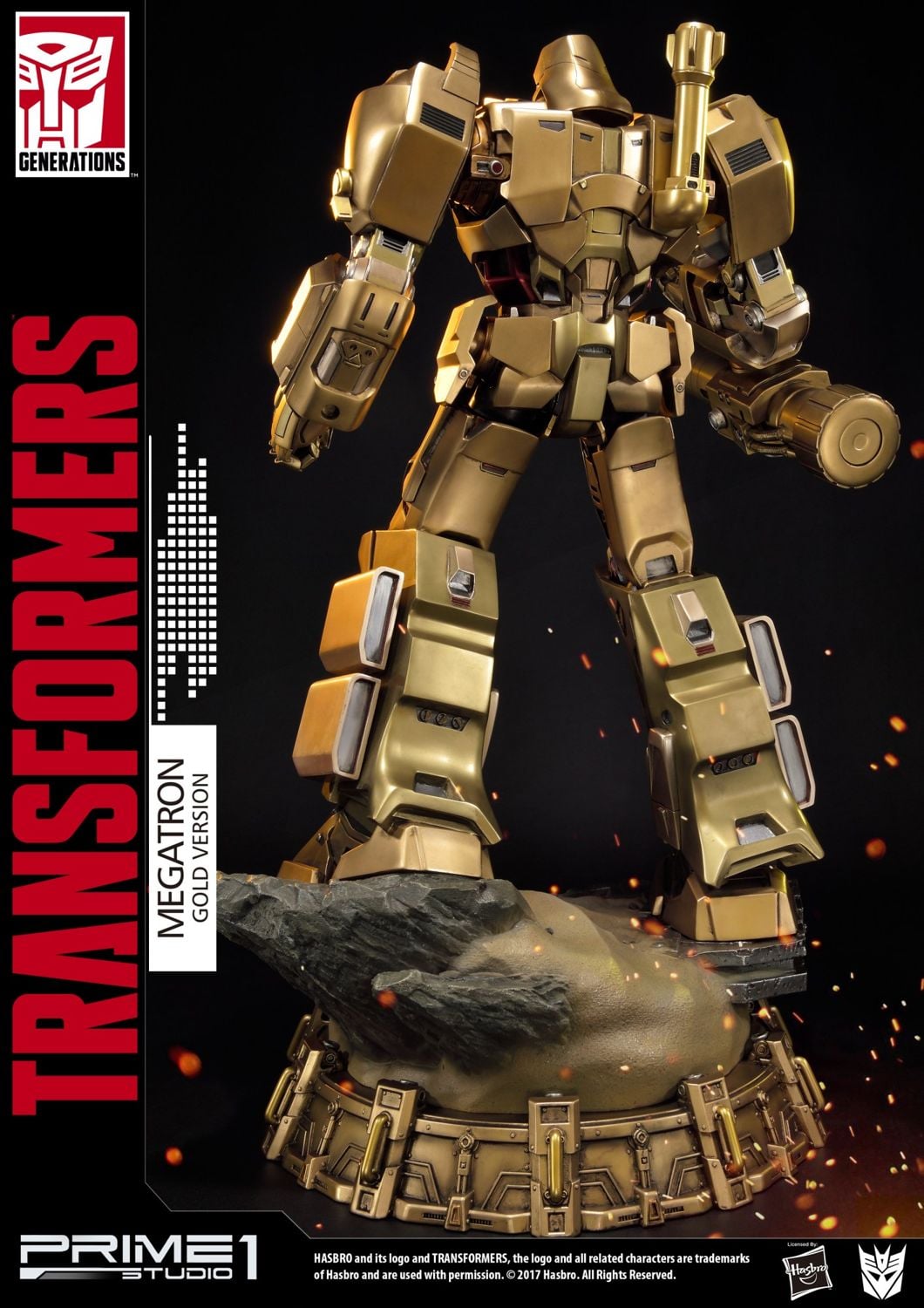 Transformers Generations I Megatron Gold Version image 6