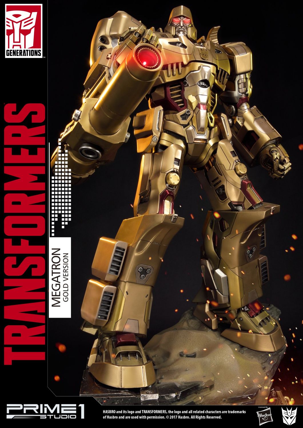 Transformers Generations I Megatron Gold Version image 8