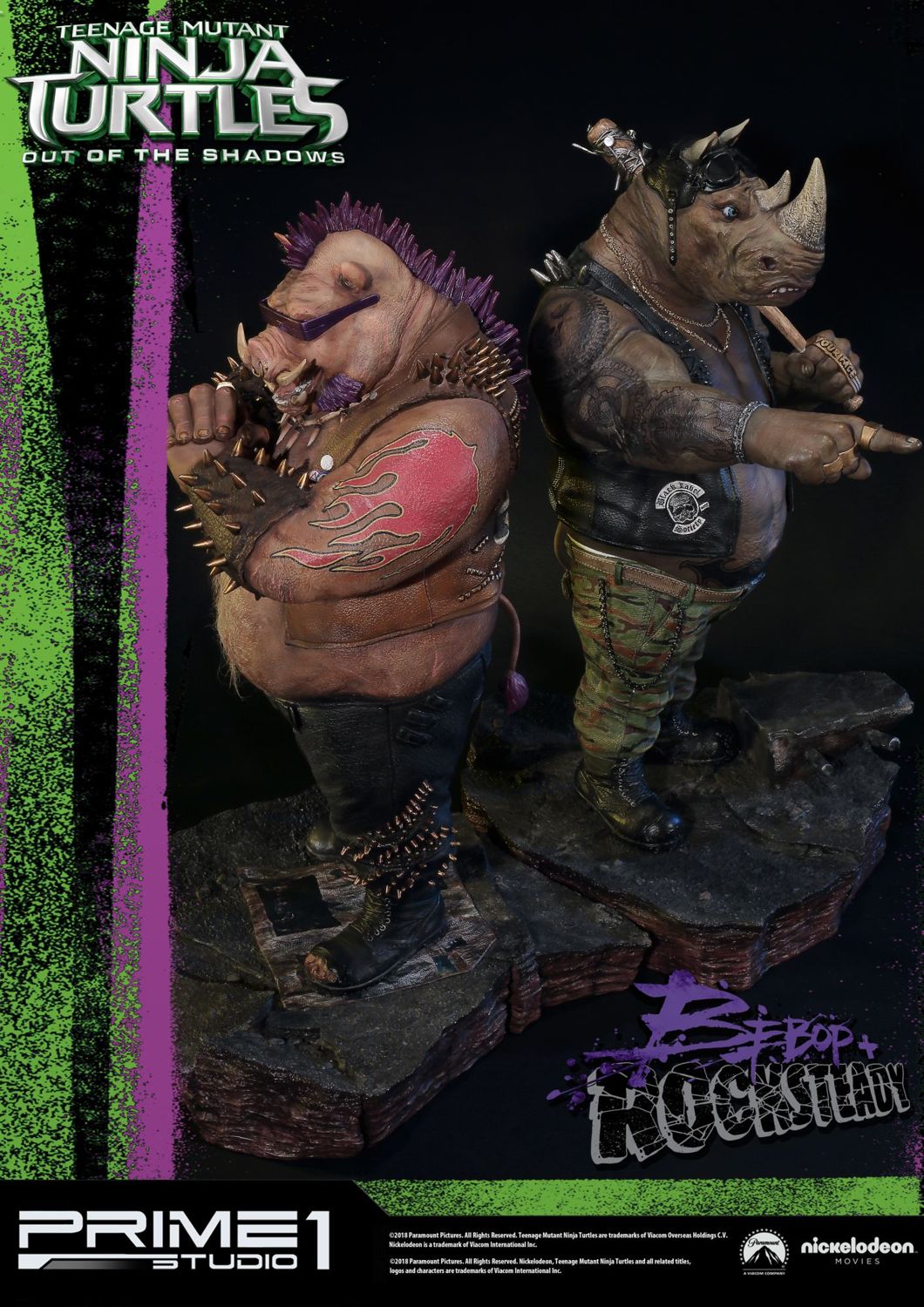 Teenage Mutant Ninja Turtles: Out of the Shadows Bebop & Rocksteady EX Set image 3