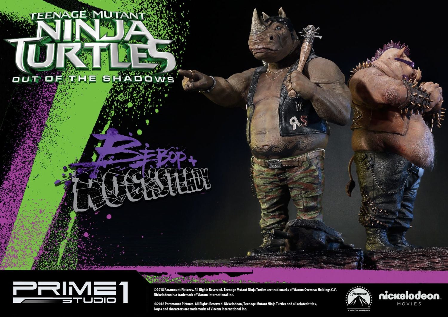 Teenage Mutant Ninja Turtles: Out of the Shadows Bebop & Rocksteady EX Set image 4