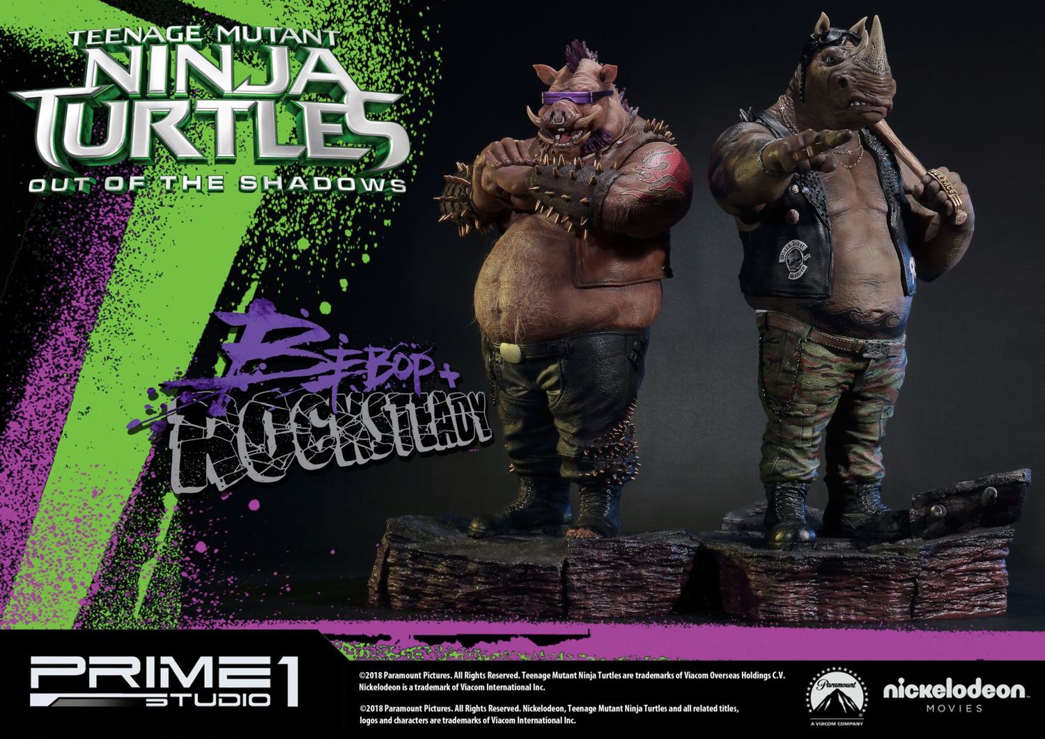 Teenage Mutant Ninja Turtles: Out of the Shadows Bebop & Rocksteady EX Set image 5