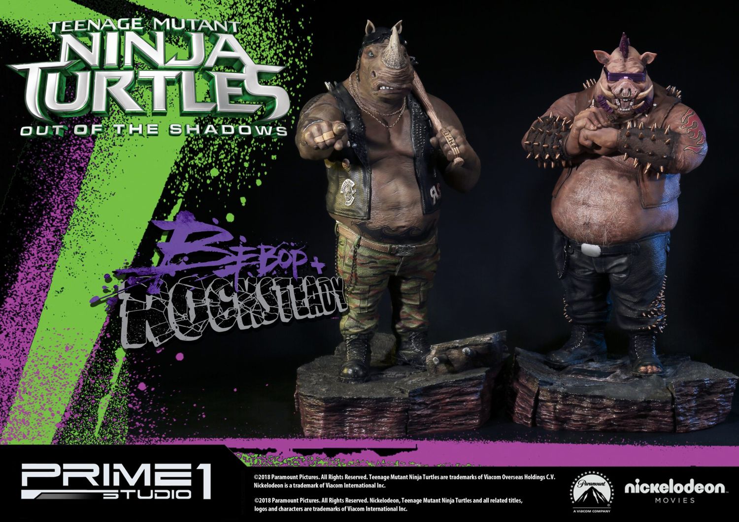 Teenage Mutant Ninja Turtles: Out of the Shadows Bebop & Rocksteady EX Set image 6
