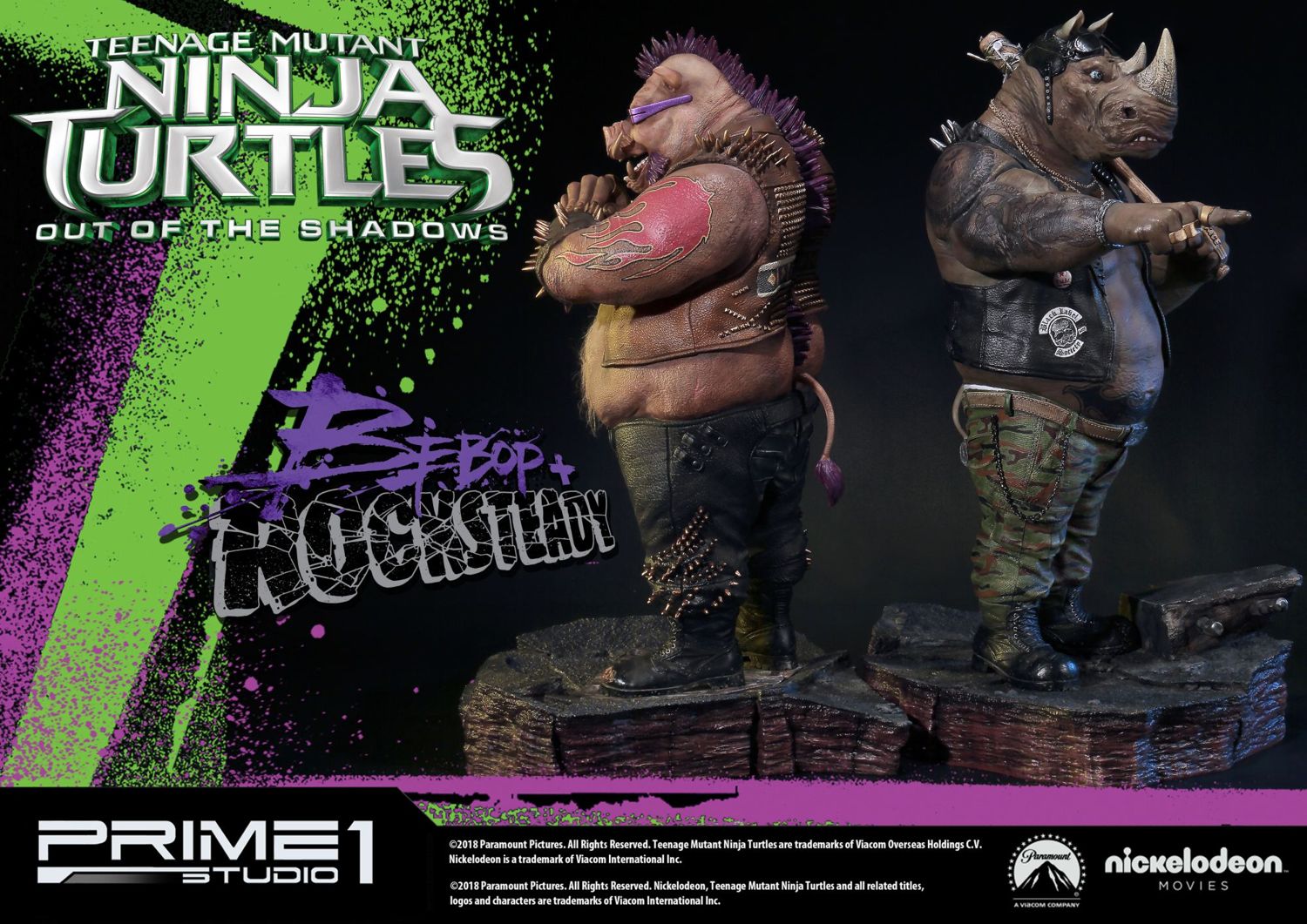 Teenage Mutant Ninja Turtles: Out of the Shadows Bebop & Rocksteady EX Set image 7