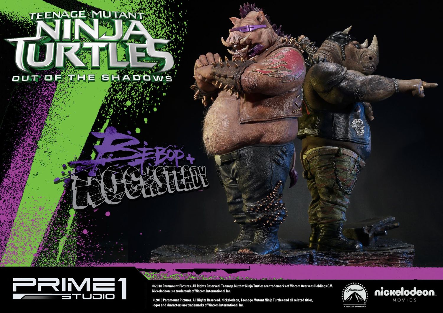 Teenage Mutant Ninja Turtles: Out of the Shadows Bebop & Rocksteady EX Set image 9