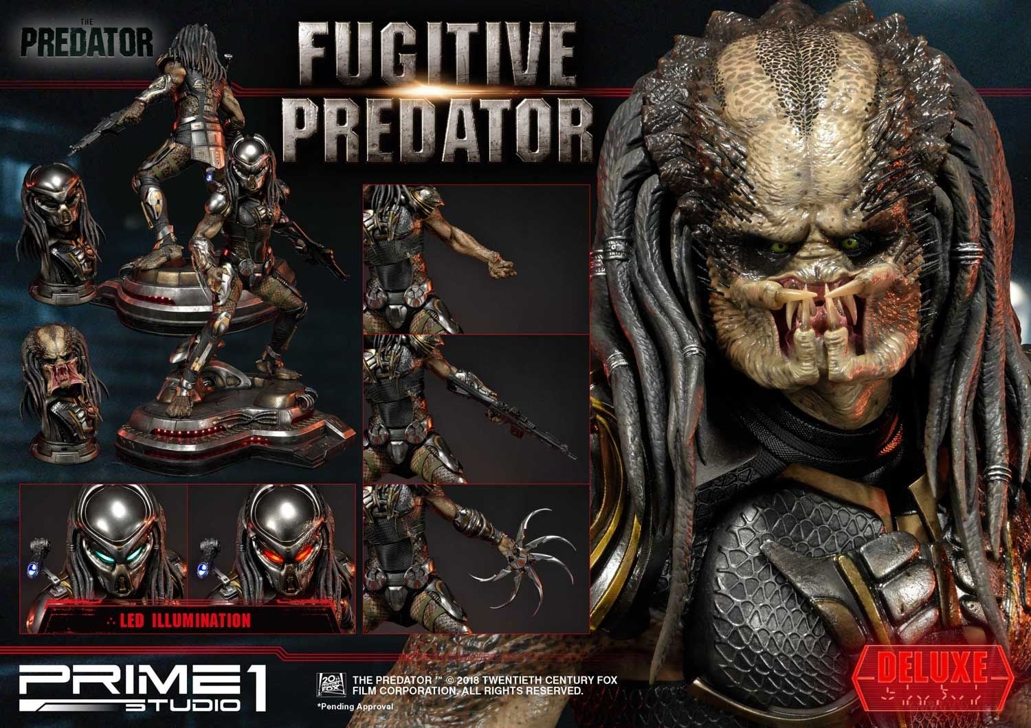 The Predator (Film) Fugitive Predator Deluxe Version image 3