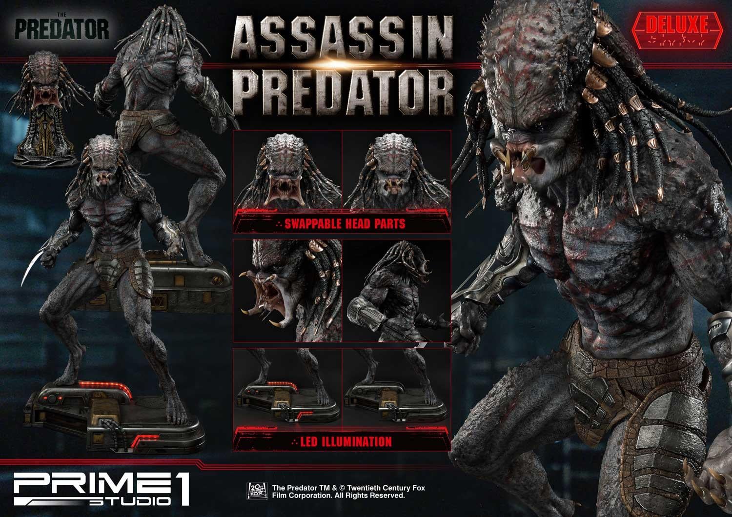 The Predator (Film) Assassin Predator Deluxe Version image 3