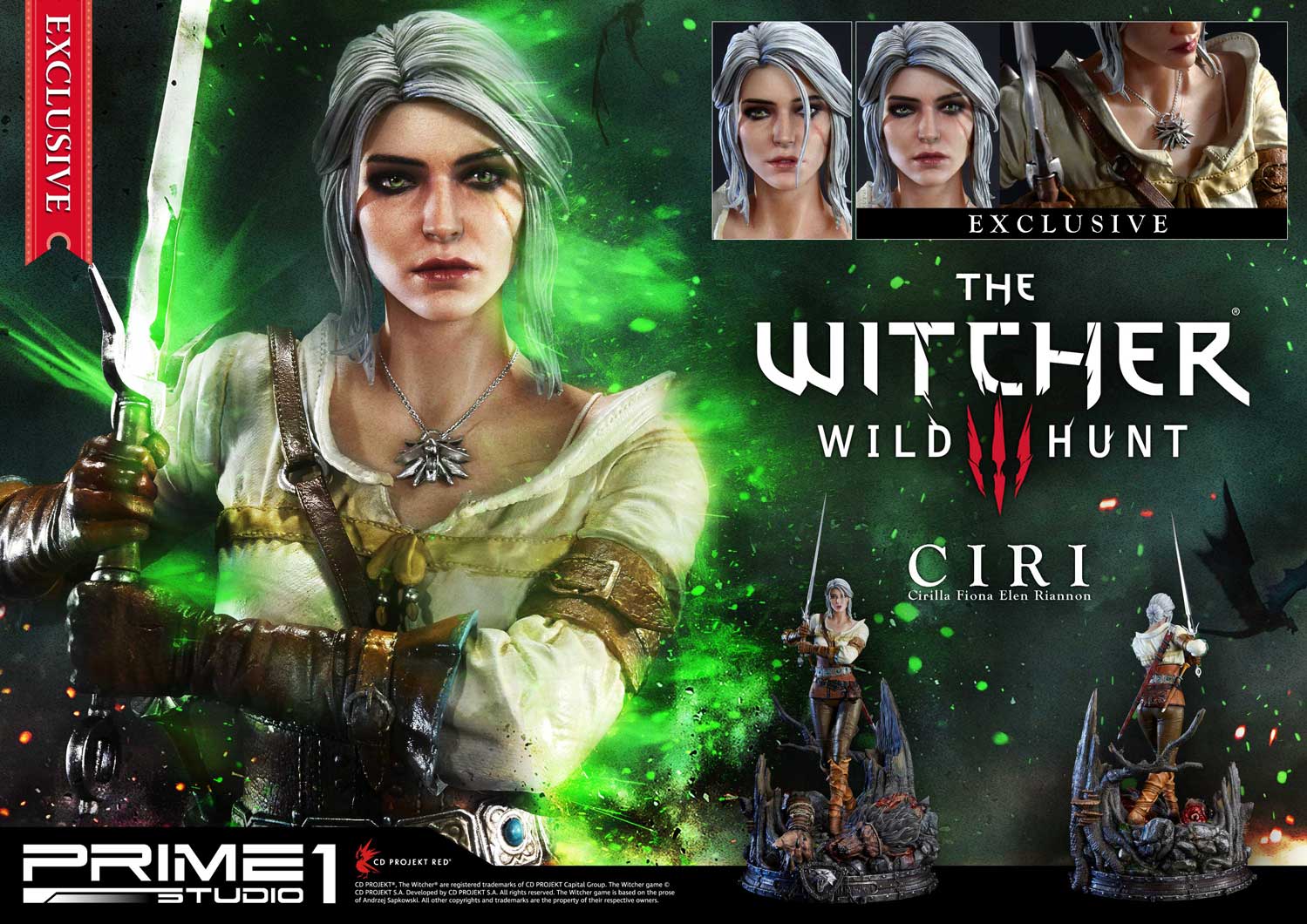 3: Wild Hunt Ciri Fiona Elen Riannon EX Version image 3