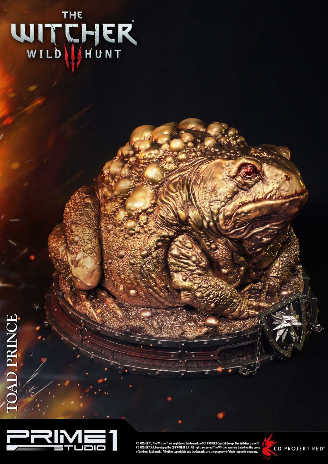 3: Wild Hunt Toad Prince Gold Version image 2