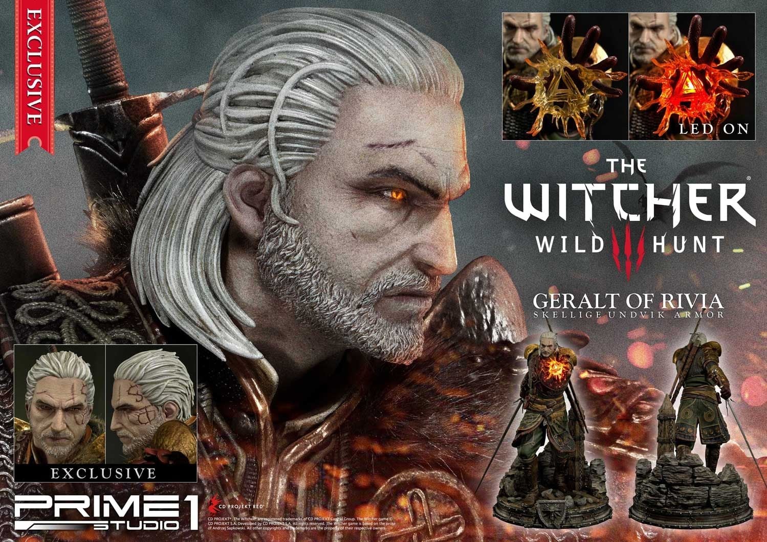 3: Wild Hunt Geralt of Rivia Skellige Undvik Armor EX Version image 3