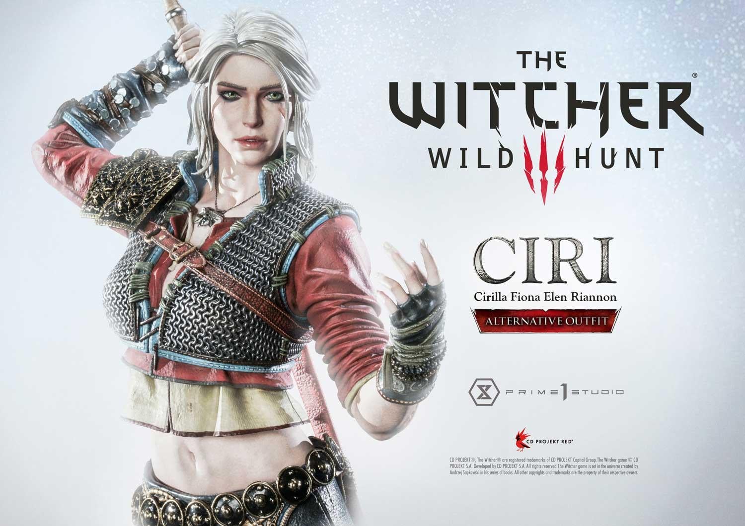 3: Wild Hunt Ciri Fiona Elen Riannon Alternative Outfit DX image 1