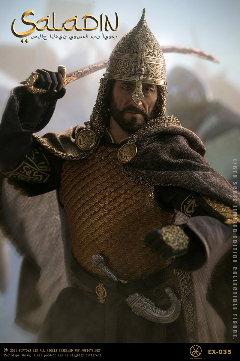 “Nothing, Everything” Saladin Fine Copper Handmade Armor image 2