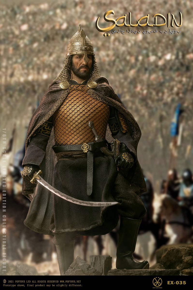 “Nothing, Everything” Saladin Fine Copper Handmade Armor image 3