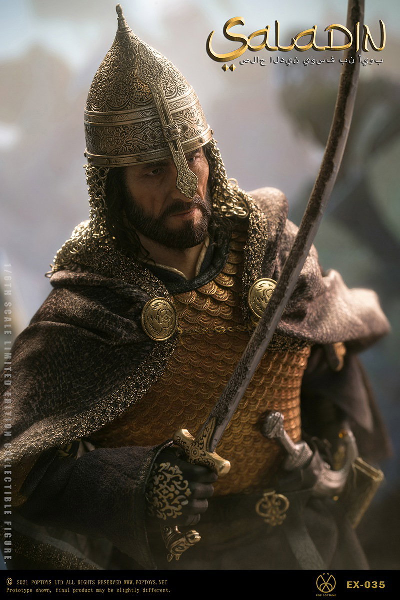 “Nothing, Everything” Saladin Fine Copper Handmade Armor image 4