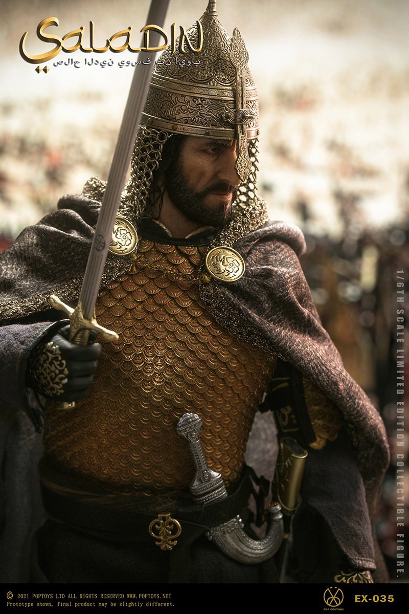 “Nothing, Everything” Saladin Fine Copper Handmade Armor image 5