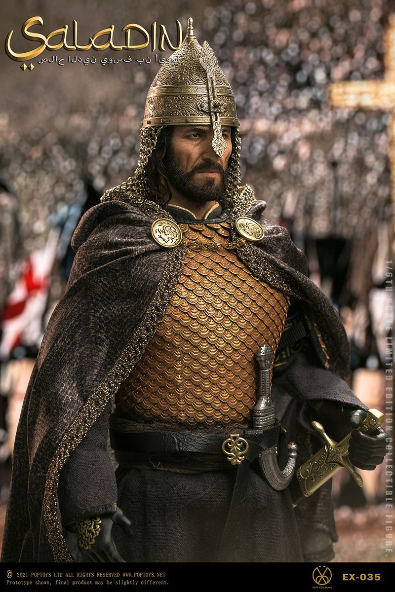 “Nothing, Everything” Saladin Fine Copper Handmade Armor image 6