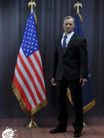 U.S. President's Carved Podium with Head