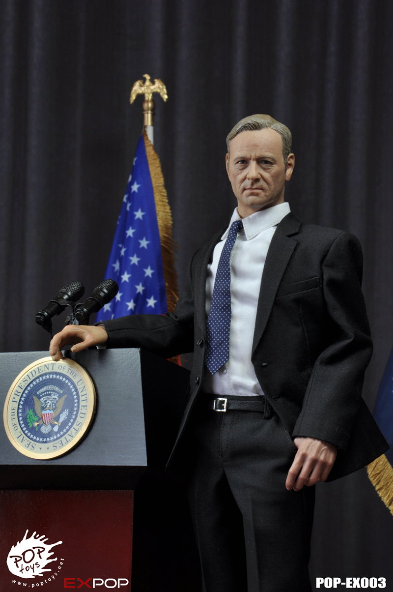U.S. President's Carved Podium with Head image 6