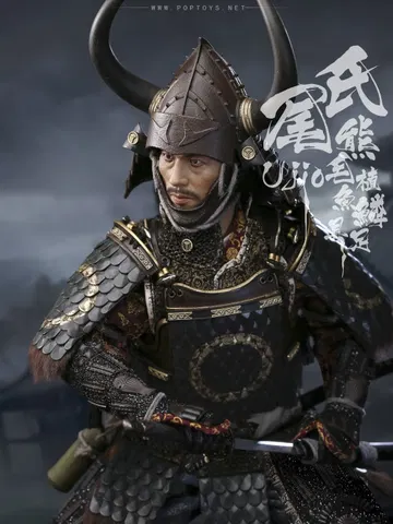 B Deluxe Version Brave Samurai UJIO Standard 100% Alloy-Made,steel Fish Scale Armor