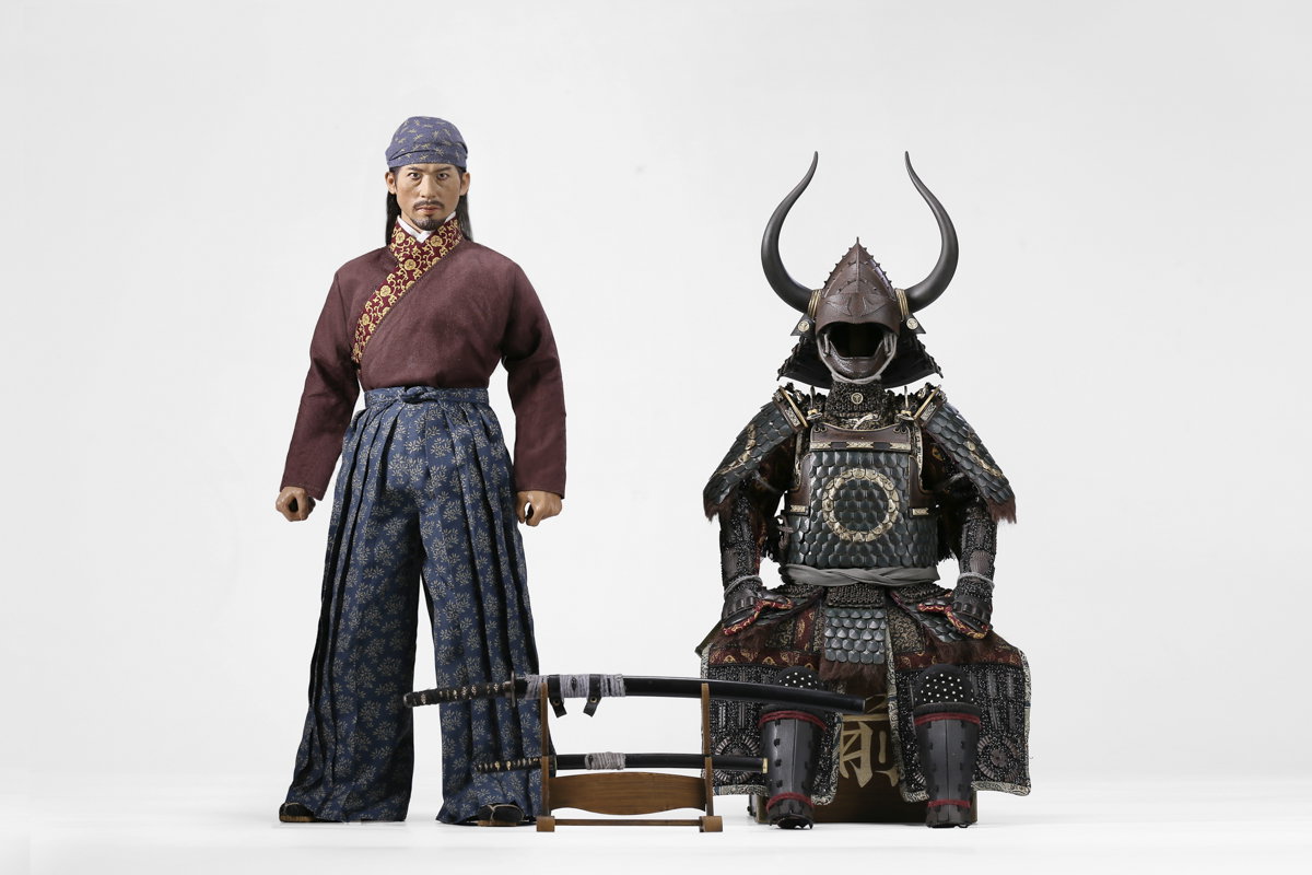 B Deluxe Version Brave Samurai UJIO Standard 100% Alloy-Made,steel Fish Scale Armor image 10