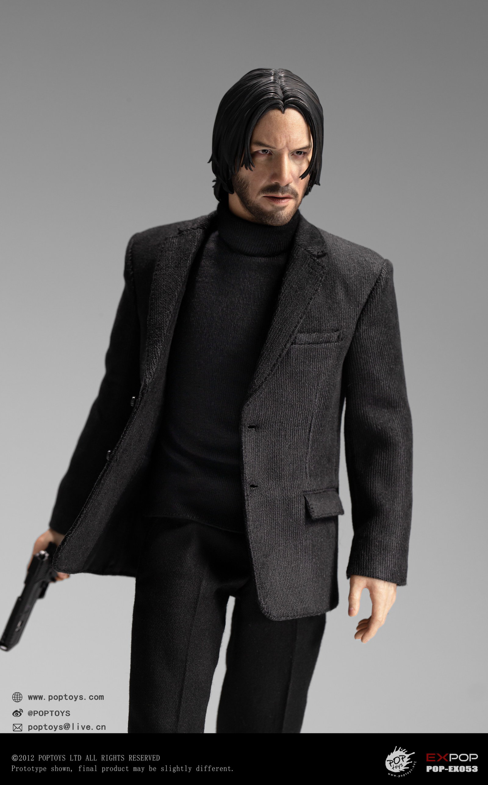 God Killer Johh Wick Action Figure image 3