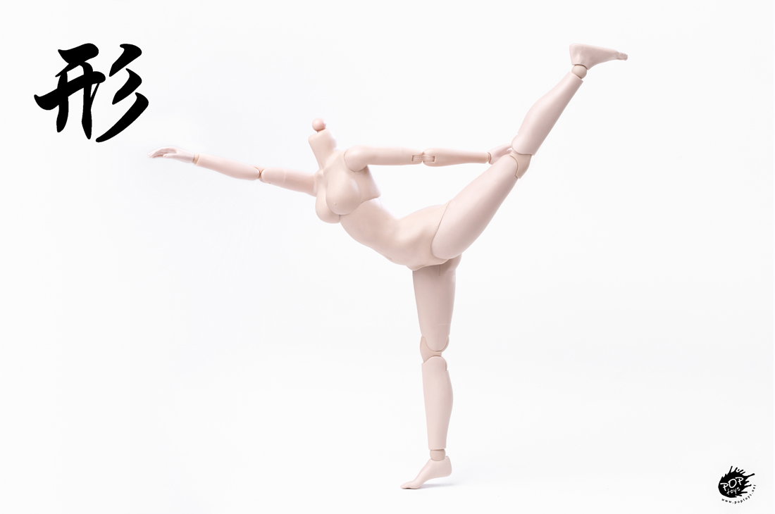 XING Series Modified Version Super Flexible Female Body-Sun Tan / 3 Bust image 3