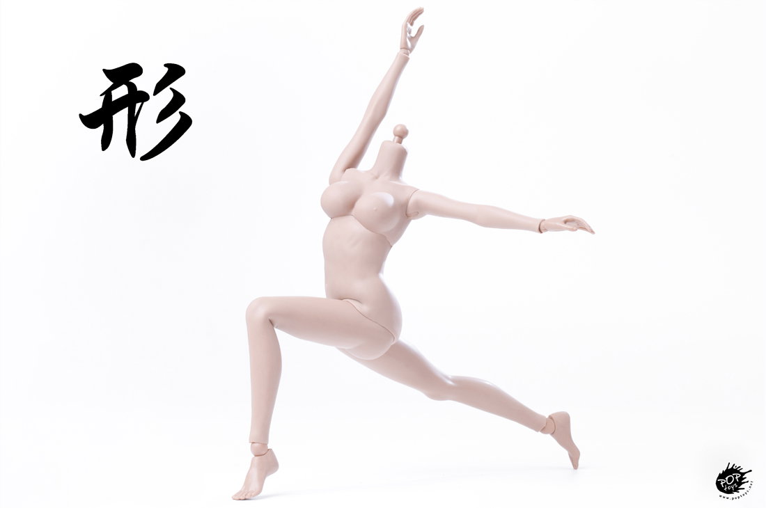 XING Series Modified Version Super Flexible Female Body-Sun Tan / 3 Bust image 7