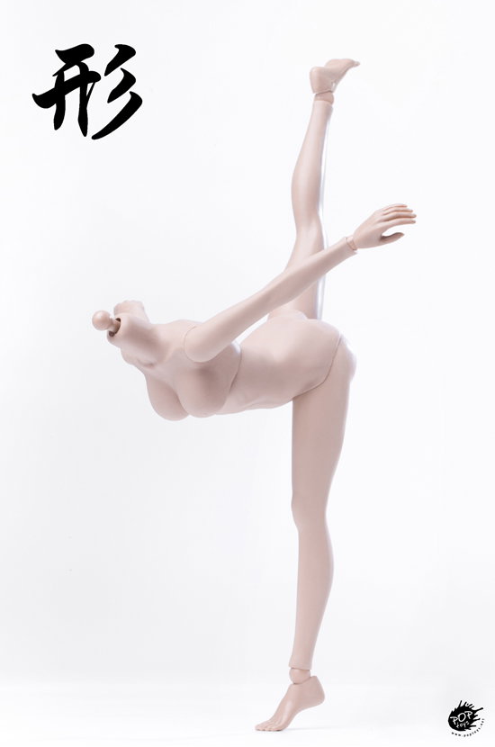 XING Series Modified Version Super Flexible Female Body-Sun Tan / 3 Bust image 8