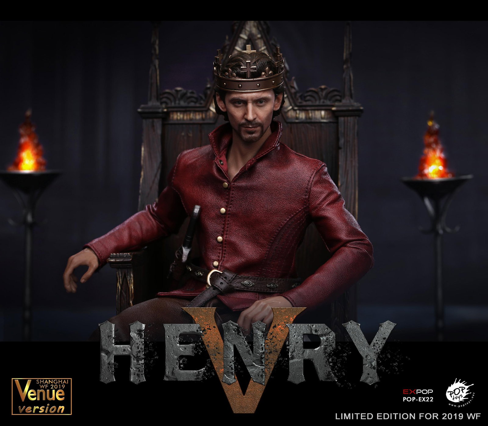 WF2019 Limited Edition King Henry V of England Action Figure image 2
