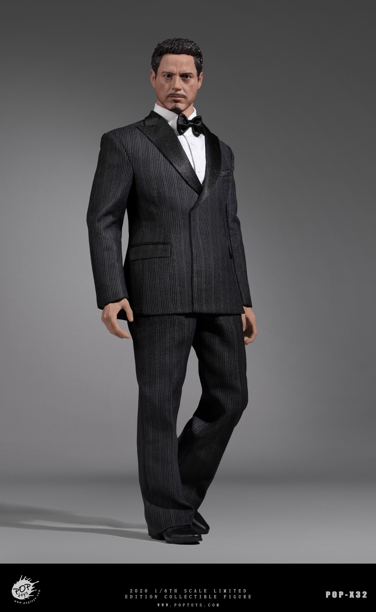 X Series-Couture Version Men’s Striped Suit image 3