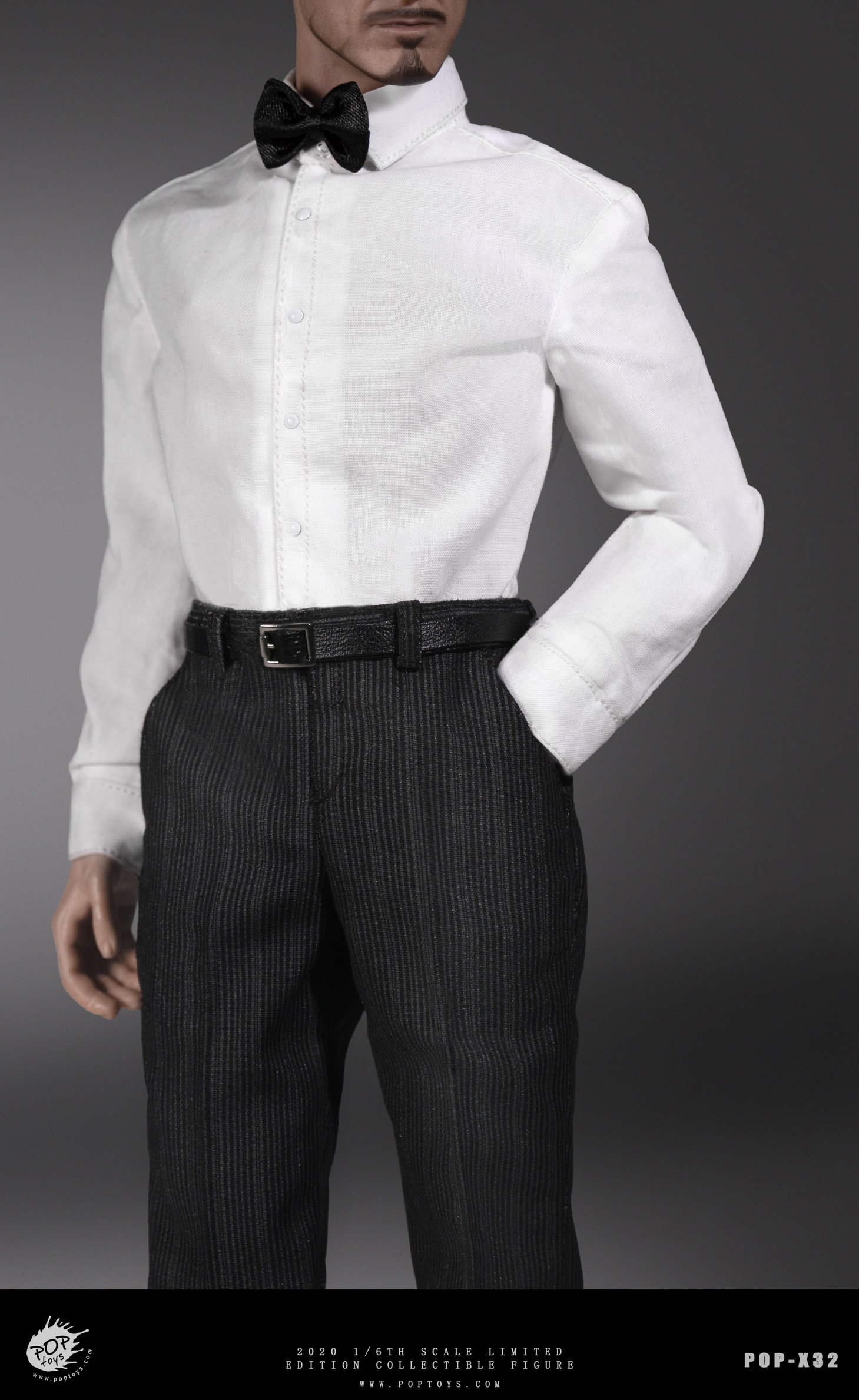 X Series-Couture Version Men’s Striped Suit image 5