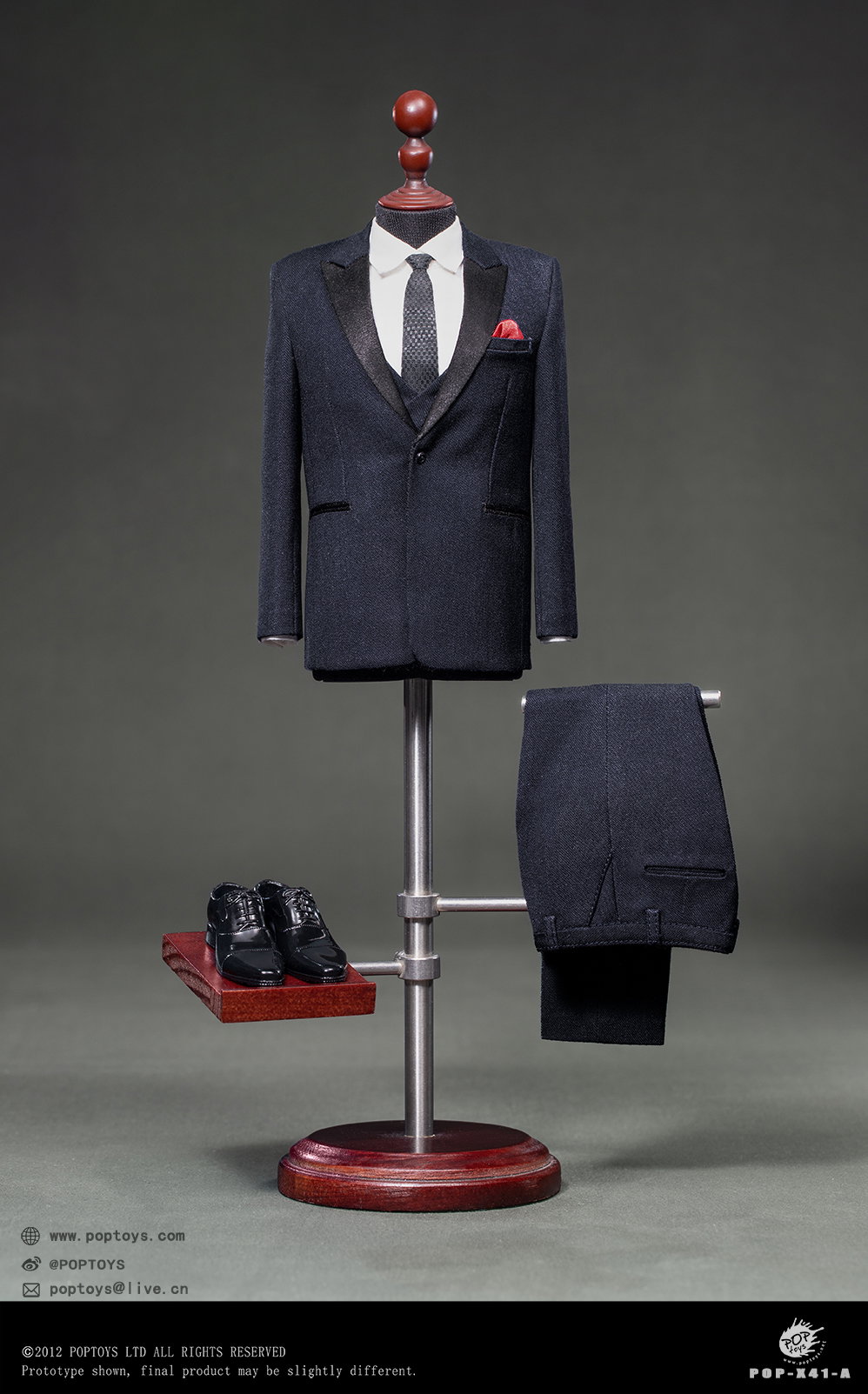Dr Western-Style Suit Two Colors Blue image 5
