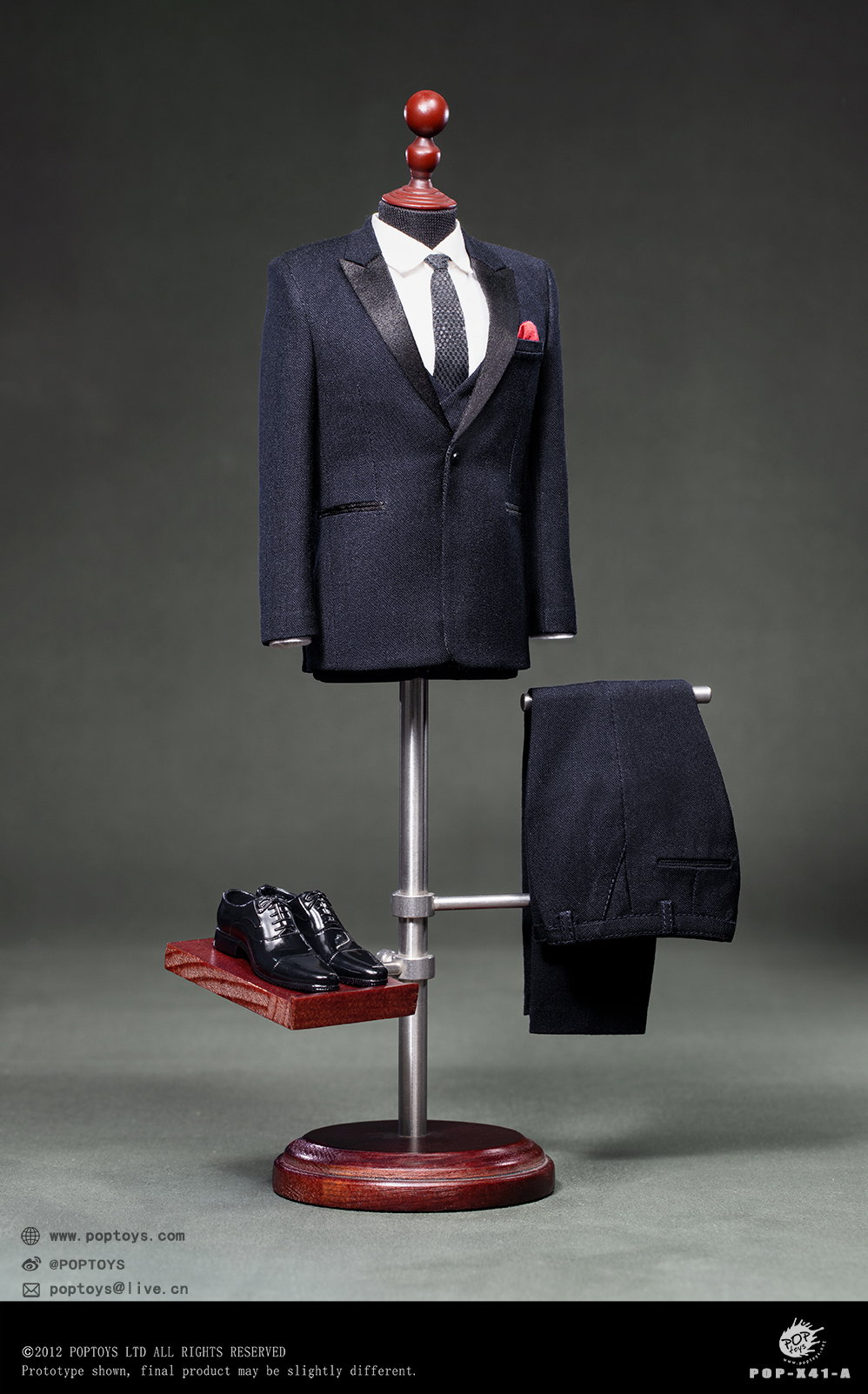Dr Western-Style Suit Two Colors Blue image 6