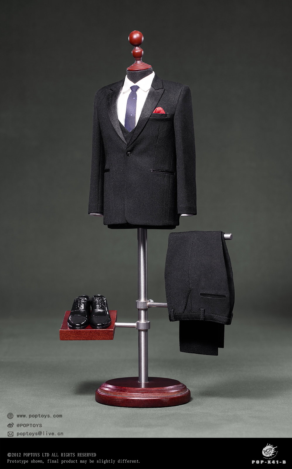 Dr Western-Style Suit Two Colors Black image 6