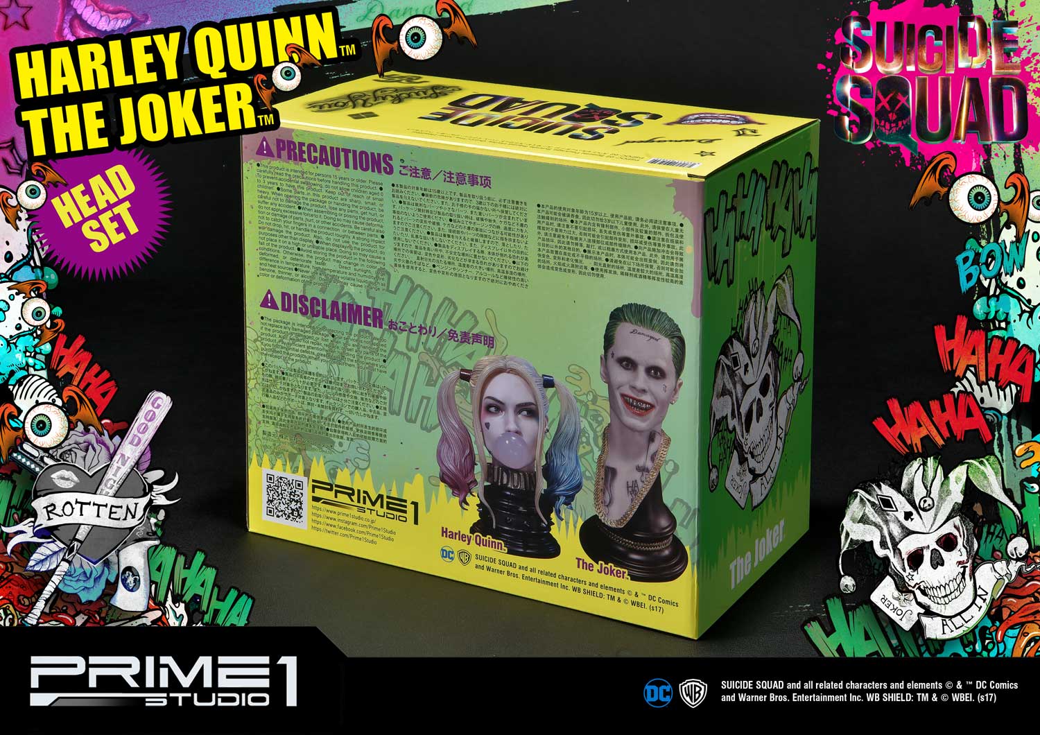 Suicide Squad (Film) Harley Quinn & The Joker HeadSet image 3