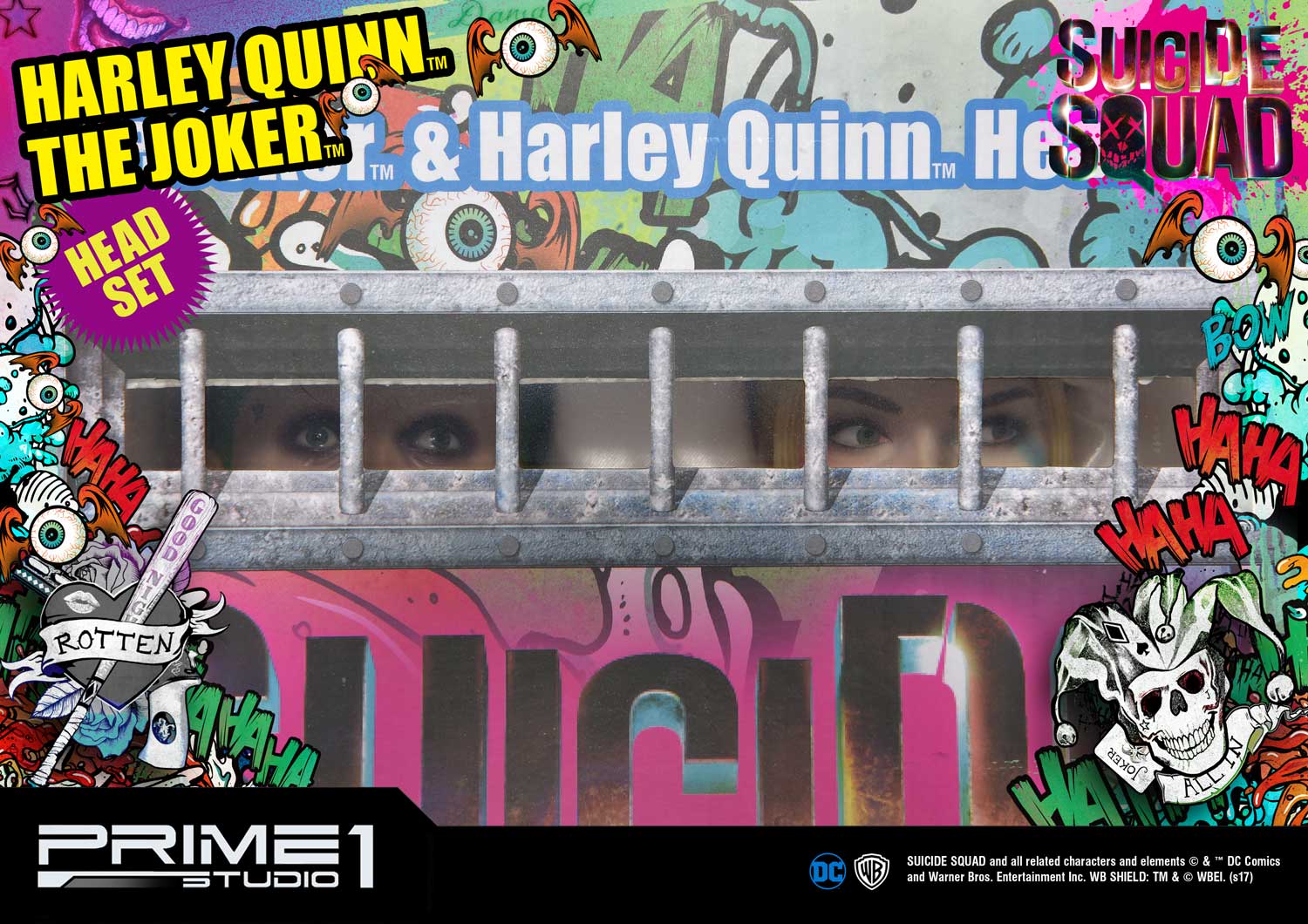 Suicide Squad (Film) Harley Quinn & The Joker HeadSet image 4