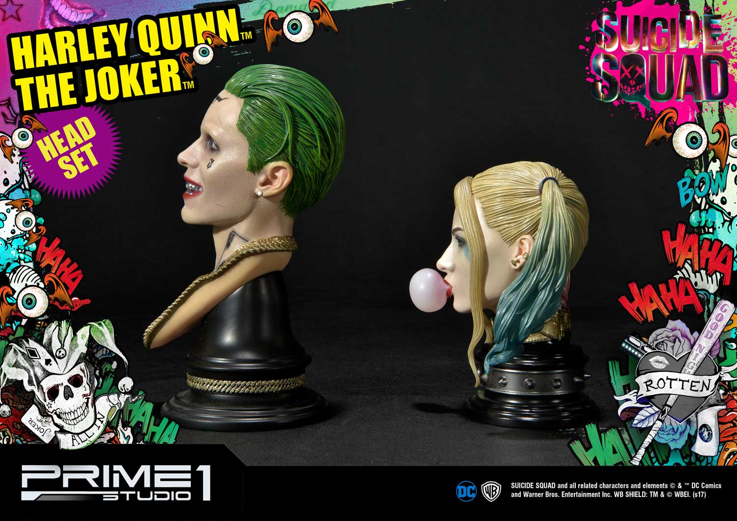 Suicide Squad (Film) Harley Quinn & The Joker HeadSet image 5