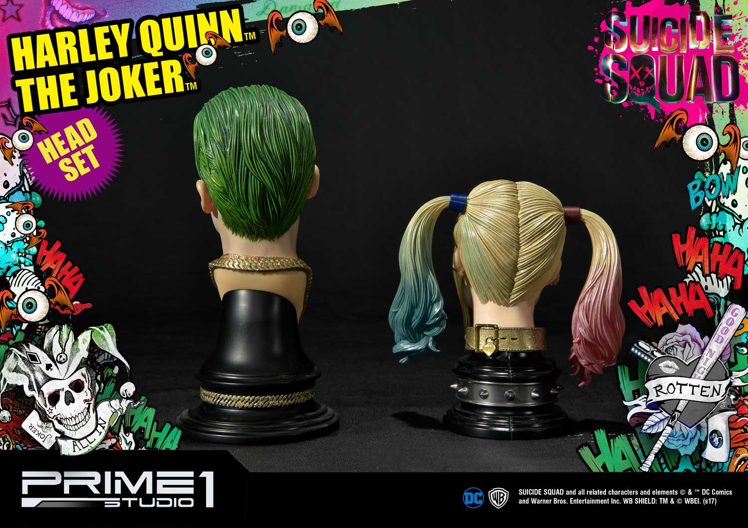 Suicide Squad (Film) Harley Quinn & The Joker HeadSet image 6