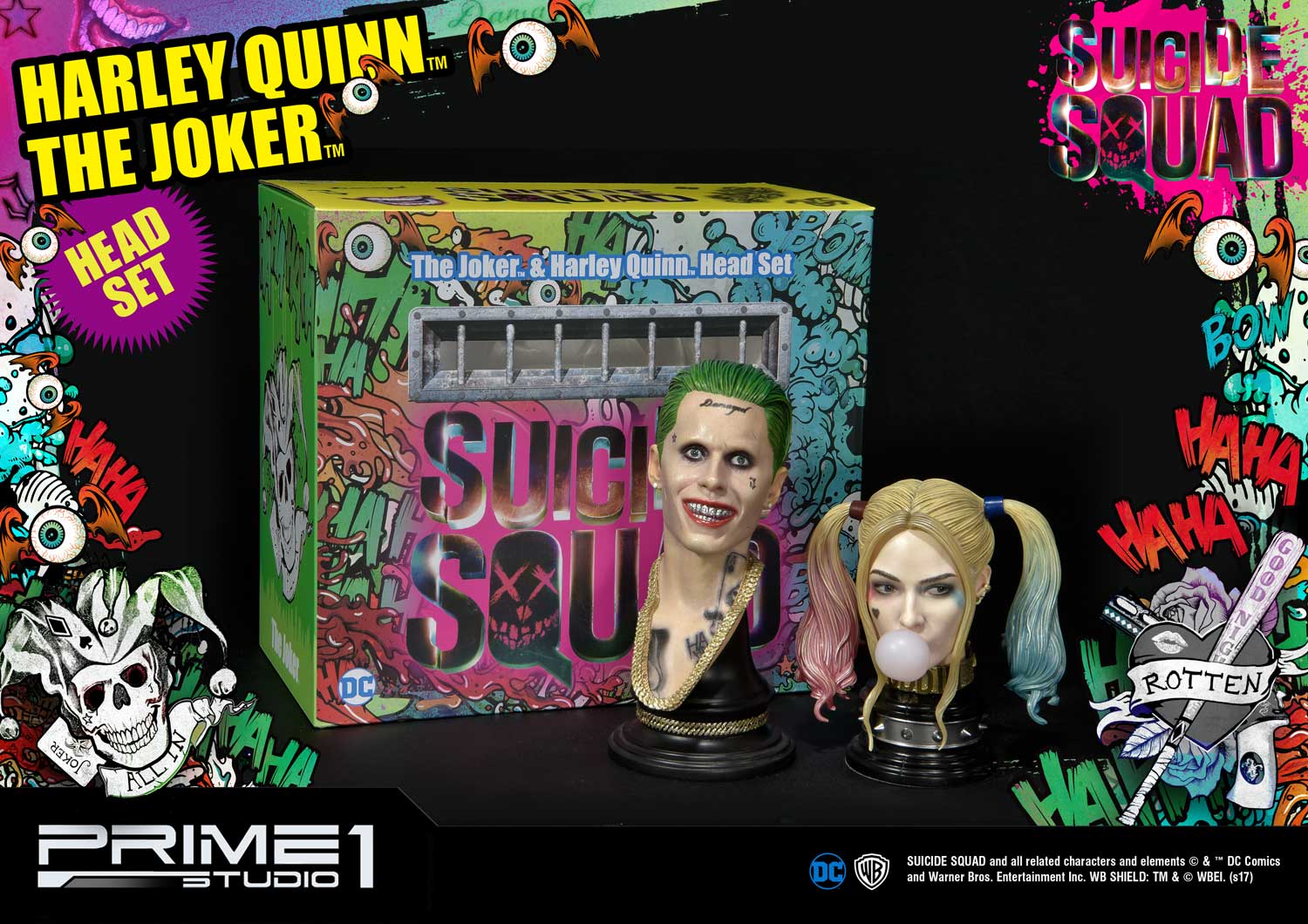 Suicide Squad (Film) Harley Quinn & The Joker HeadSet image 7