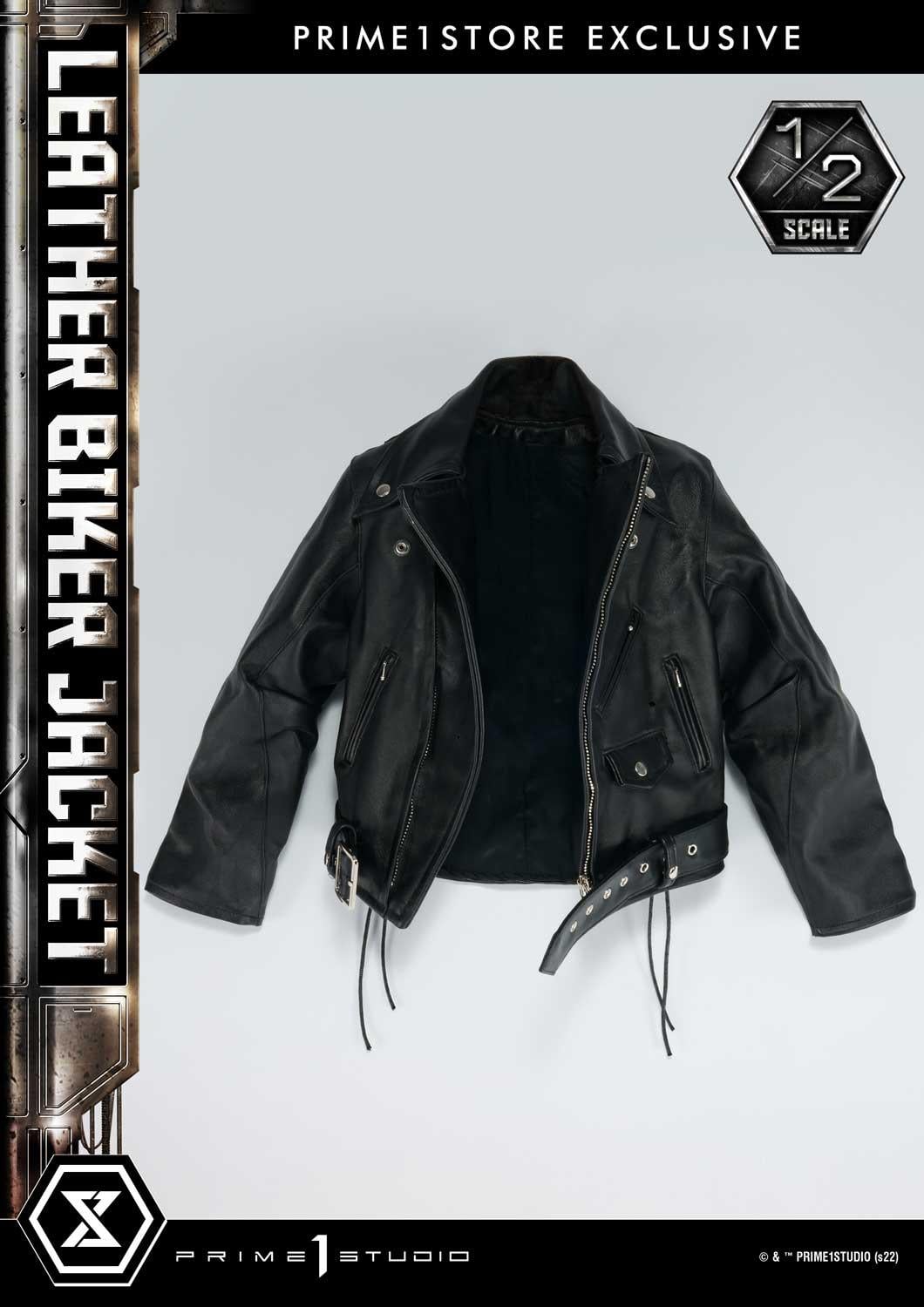 PRIME1STUDIO Leather Biker Jacket image 2