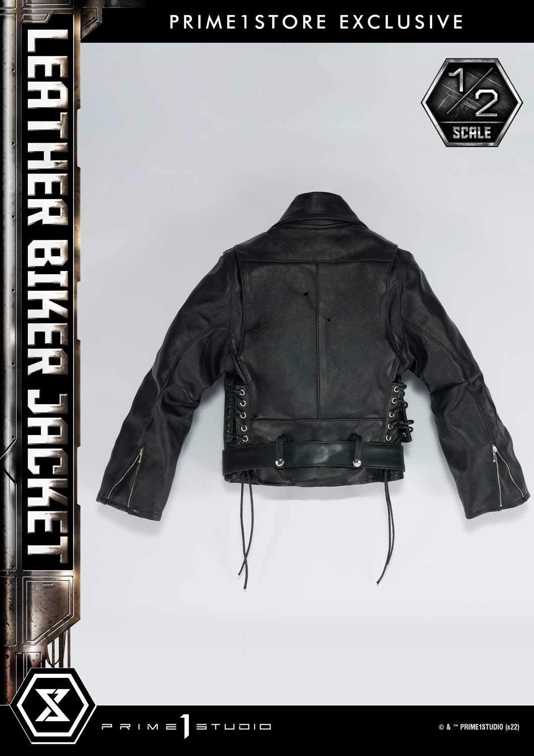 PRIME1STUDIO Leather Biker Jacket image 4