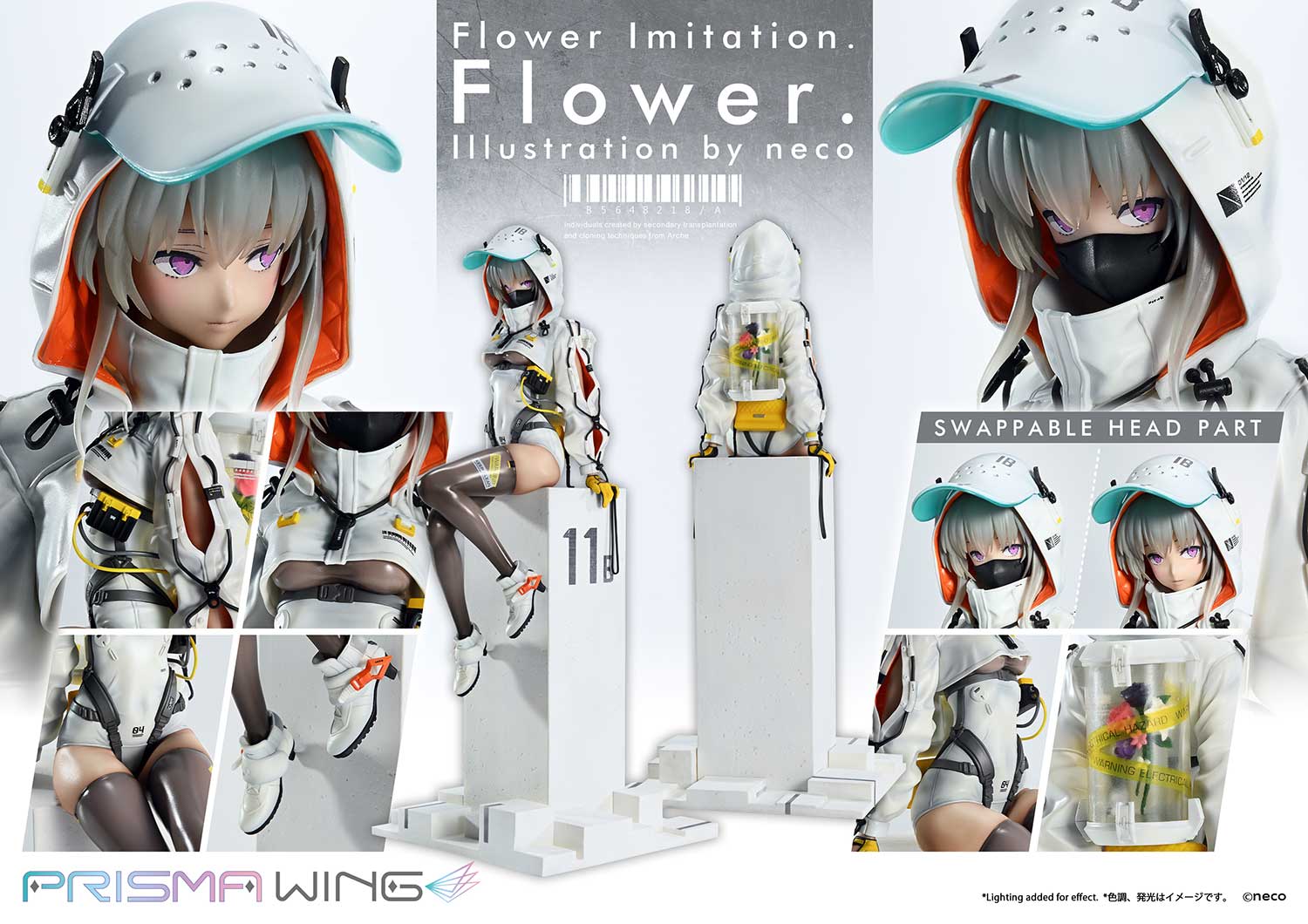 Flower Imitation. Flower. Illustration by neco image 4