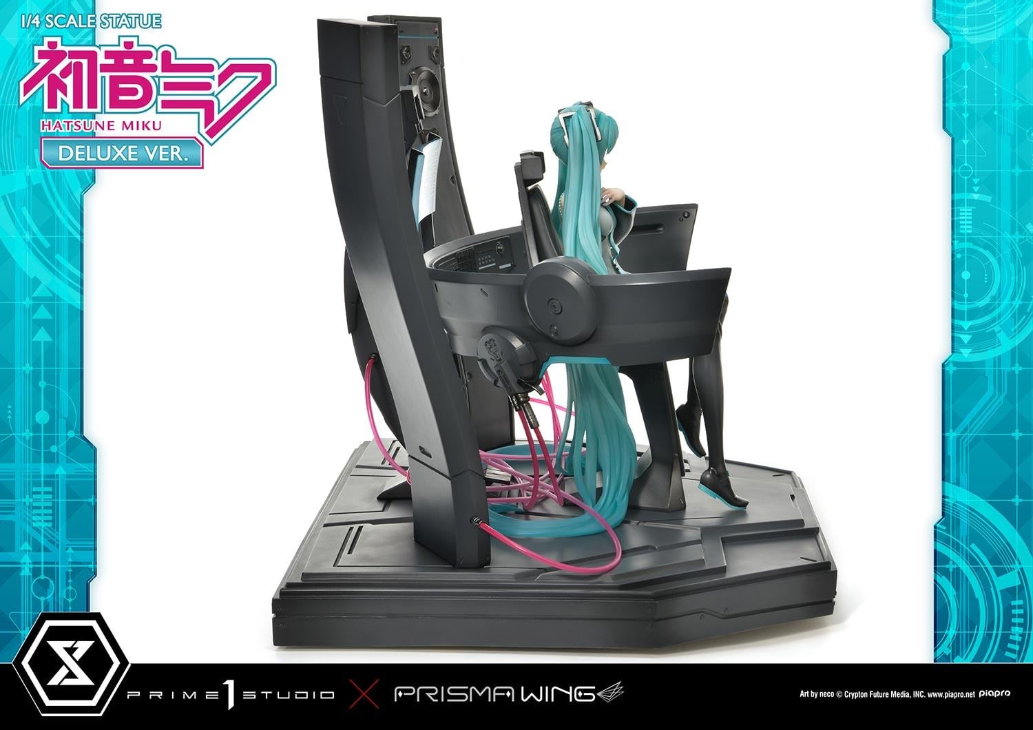Hatsune Miku "Art by neco" DX Bonus Version 1/4 Scale Statue image 10