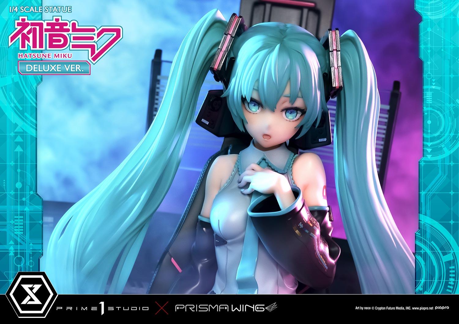 Hatsune Miku "Art by neco" DX Bonus Version 1/4 Scale Statue image 3