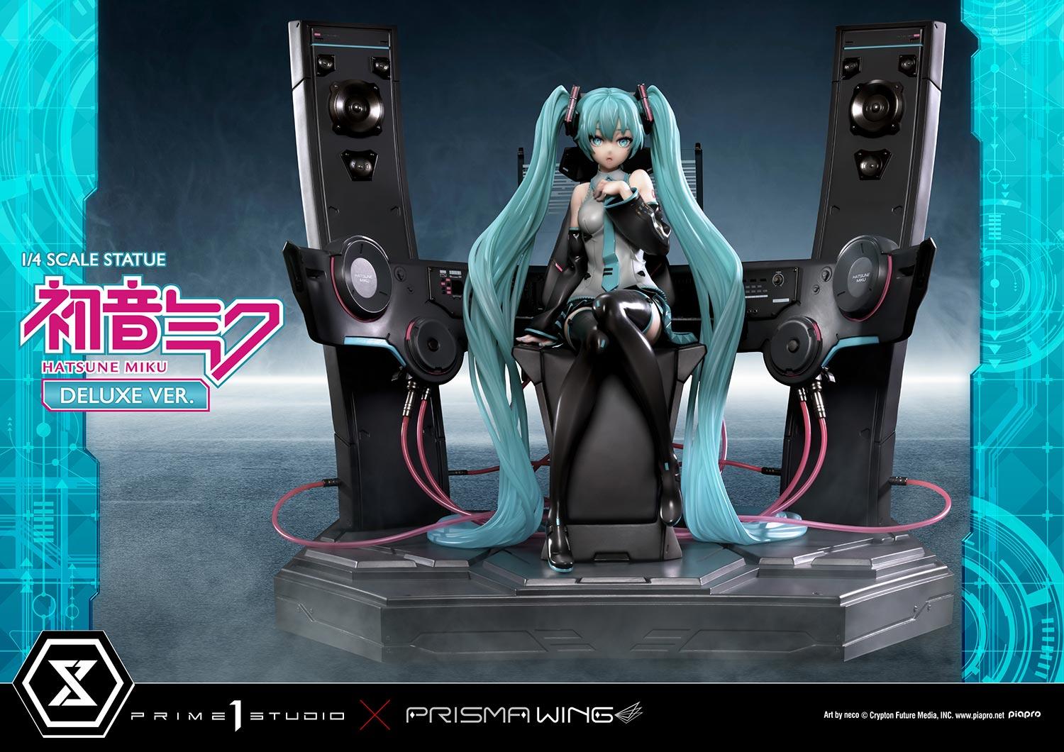 Hatsune Miku "Art by neco" DX Bonus Version 1/4 Scale Statue image 4