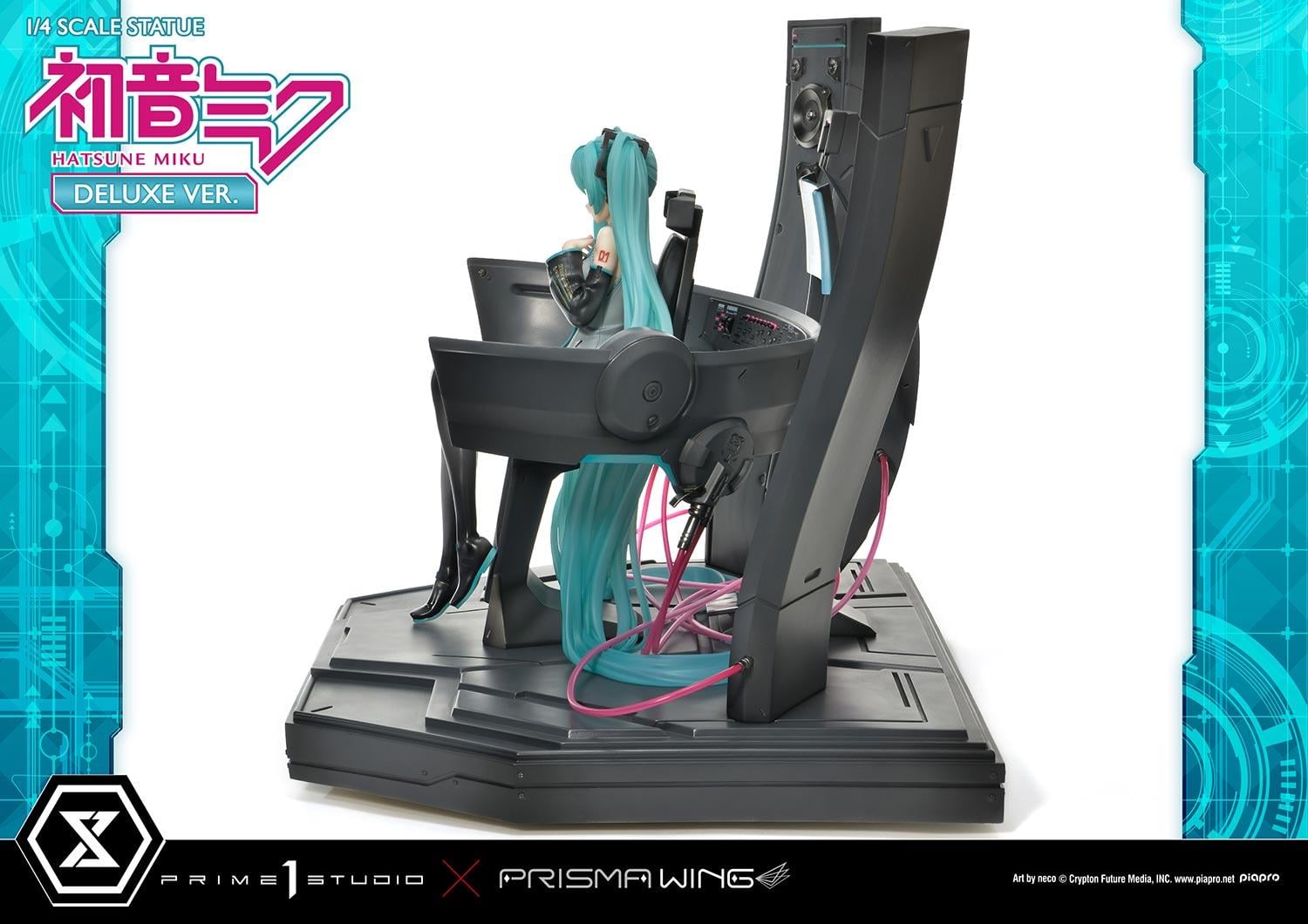 Hatsune Miku "Art by neco" DX Bonus Version 1/4 Scale Statue image 9