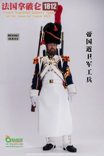 French Napoleonic Infantry - Sapper Of The Imperial Guard 1812