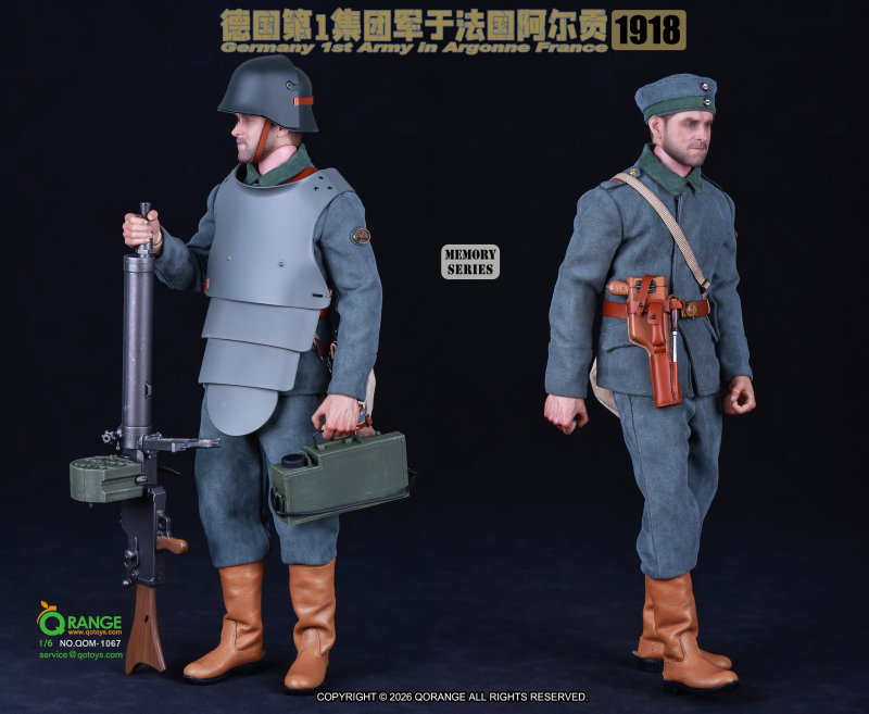 Germany 1st Army in Argonne France 1918 image 4
