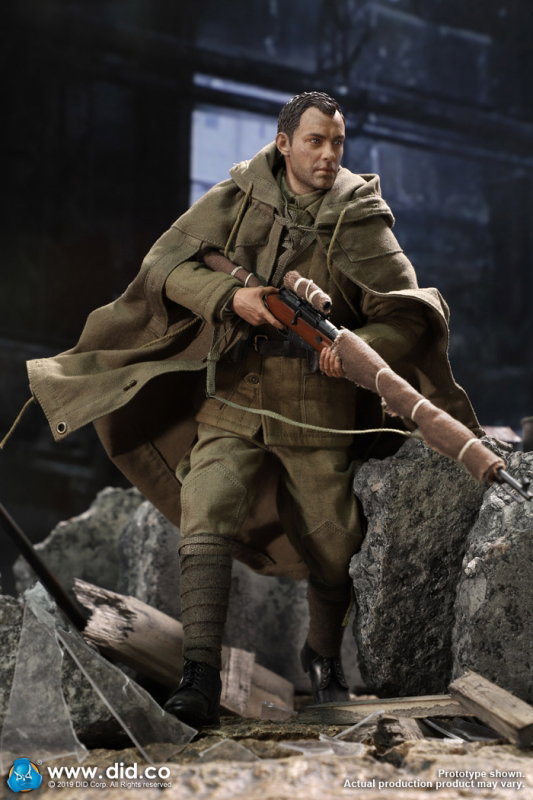 WWII USSR Battle Of Stalingrad 1942 - Vasily Grigoryevich Zaytsev 10th
Anniversary Edition (Weathering Version) image 8
